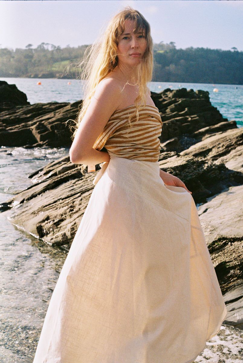 NEW IN • Maxi Wrap Skirt - Wild Oat