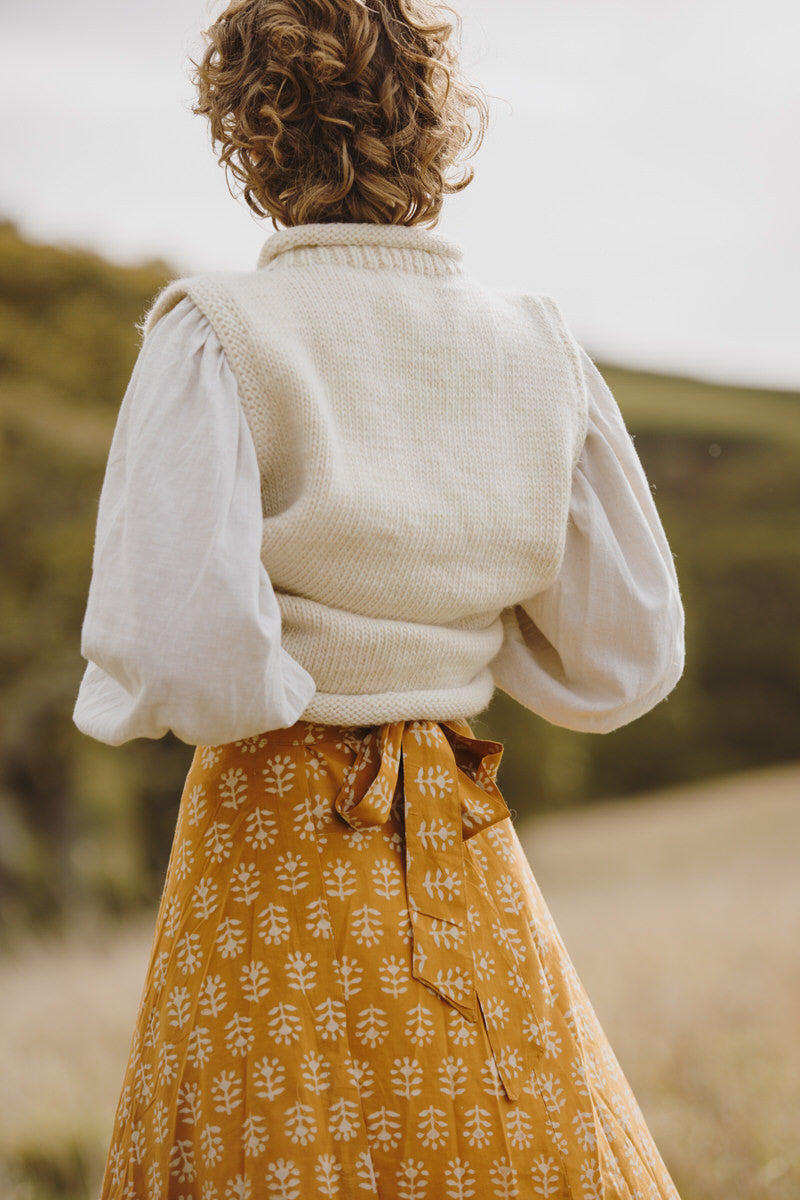 NEW IN • Fisherwoman's Vest - Milk