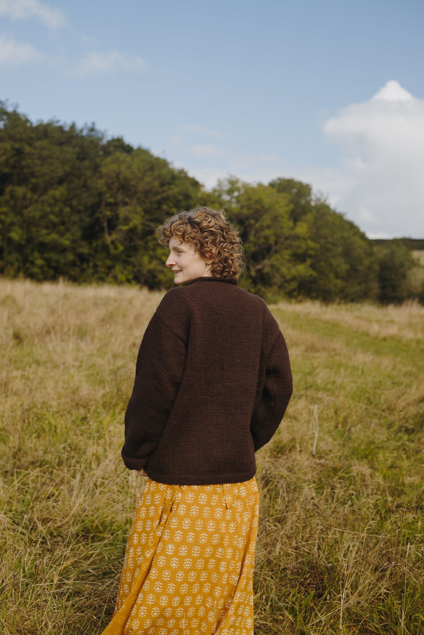 NEW IN • Fisherwoman's Jumper - Mocha