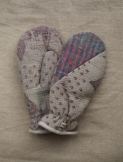 NEW IN • Kantha Mittens