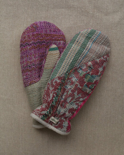 NEW IN • Kantha Mittens